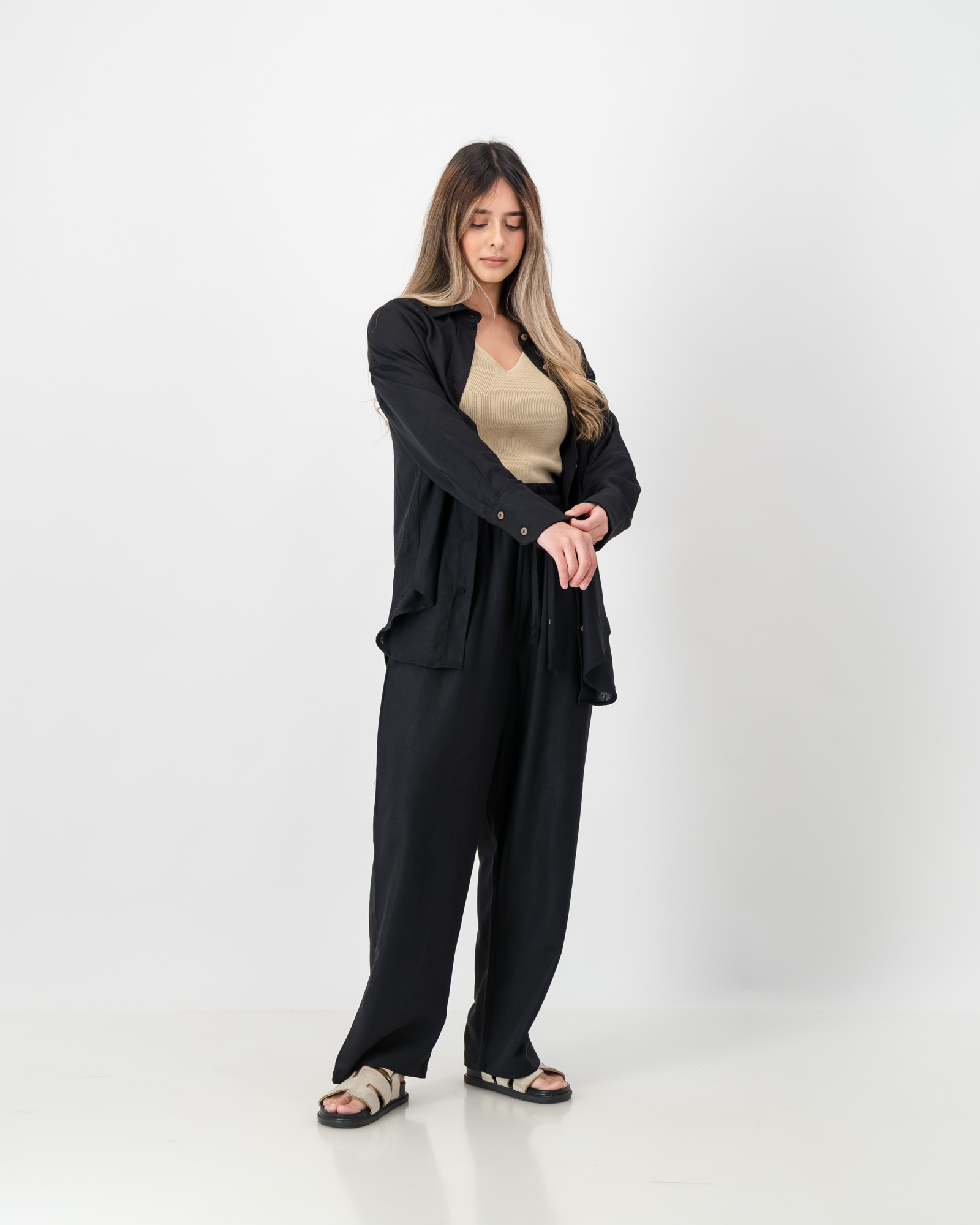 Drift Shirt Rayon Linen - Faya Cotton